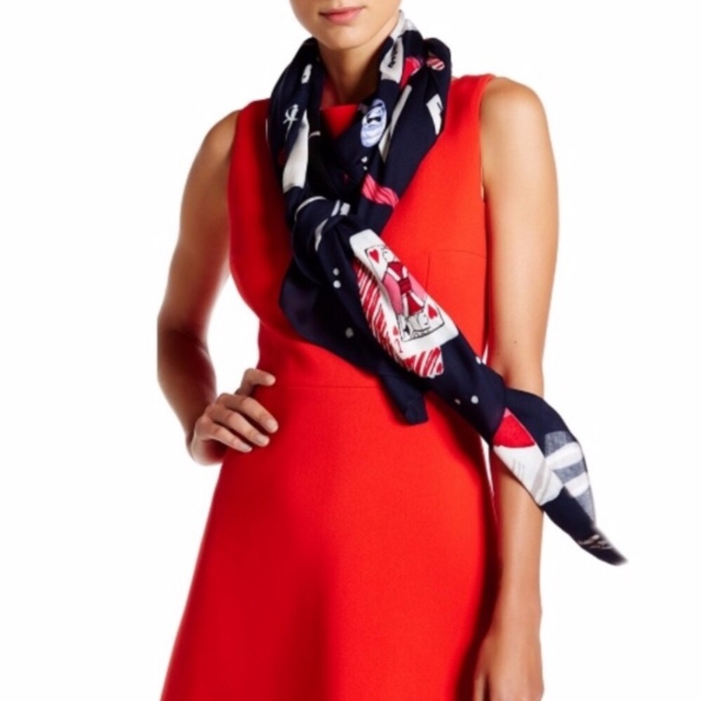Kate Spade Party Theme Fashion Scarf